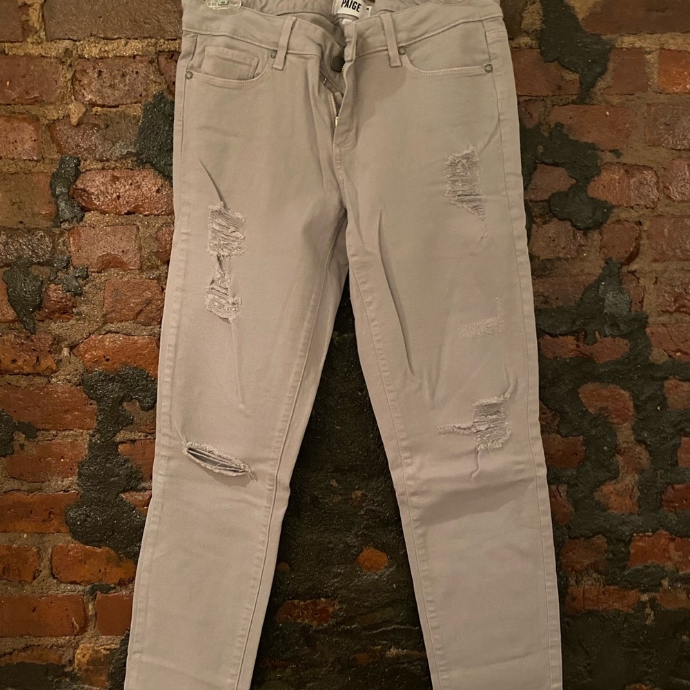 Paige Denim Ripped Jeans